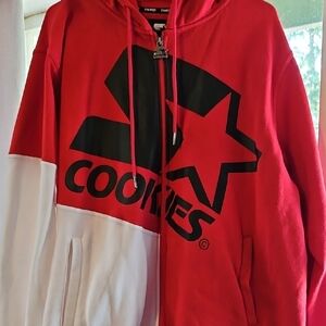 STARTER Red and White Jacket Bold Design